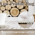 thumbnail image 2 of Rugking Hallway Rug 2X6 Area Rug Moroccan Taupe Modern Geometric Mat Contemporary Soft Rug Indoor Door Mat Non Slip Carpet Kitchen Bedroom Dining Room, 2 of 6
