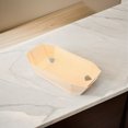 thumbnail image 4 of BEADCEST 10pcs Food Container Wooden Food Boxes Beige Simple Design For Restaurant Use Food Service, 4 of 8