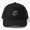 Black, variant on Cat Samurai Attack Baseball Cap, Warrior Feline Action Graphic Design, Classic Everyday Hat