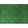 thumbnail image 1 of Ahgly Company Indoor Rectangle Oriental Emerald Green Modern Area Rugs, 2' x 5', 1 of 4
