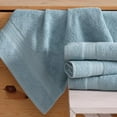 thumbnail image 3 of REGAL RUBY Quick-Dry 4 Pieces Light Blue Hand Towels Highly Absorbent 100% Turkish Cotton - Perfect Lightweight Towel for Bathroom, Kitchen, Guests, Pool, Gym, Camp, Travel, College Dorm, Shower, 3 of 8