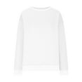 thumbnail image 6 of Oversized Crewneck Sweatshirt for Women with Pockets,Pullover Fall Fashion Tops with Pocket,Fall Causual Outfits, 6 of 9