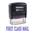 thumbnail image 1 of Printtoo FIRST CLASS MAIL Self Inking Rubber Stamp Office Stationary Custom Stamp-Blue, 1 of 1