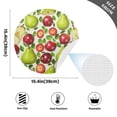 thumbnail image 2 of Ryvnso Apples and Pears Round Plate Mats Dining Table Placemat Set of 4 for Holiday Decoration, 2 of 7