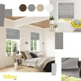 thumbnail image 4 of Yellow Blinds Cordless Light Filtering Roman Shade, Belgian Denim - 29"W X 64"H, 4 of 9