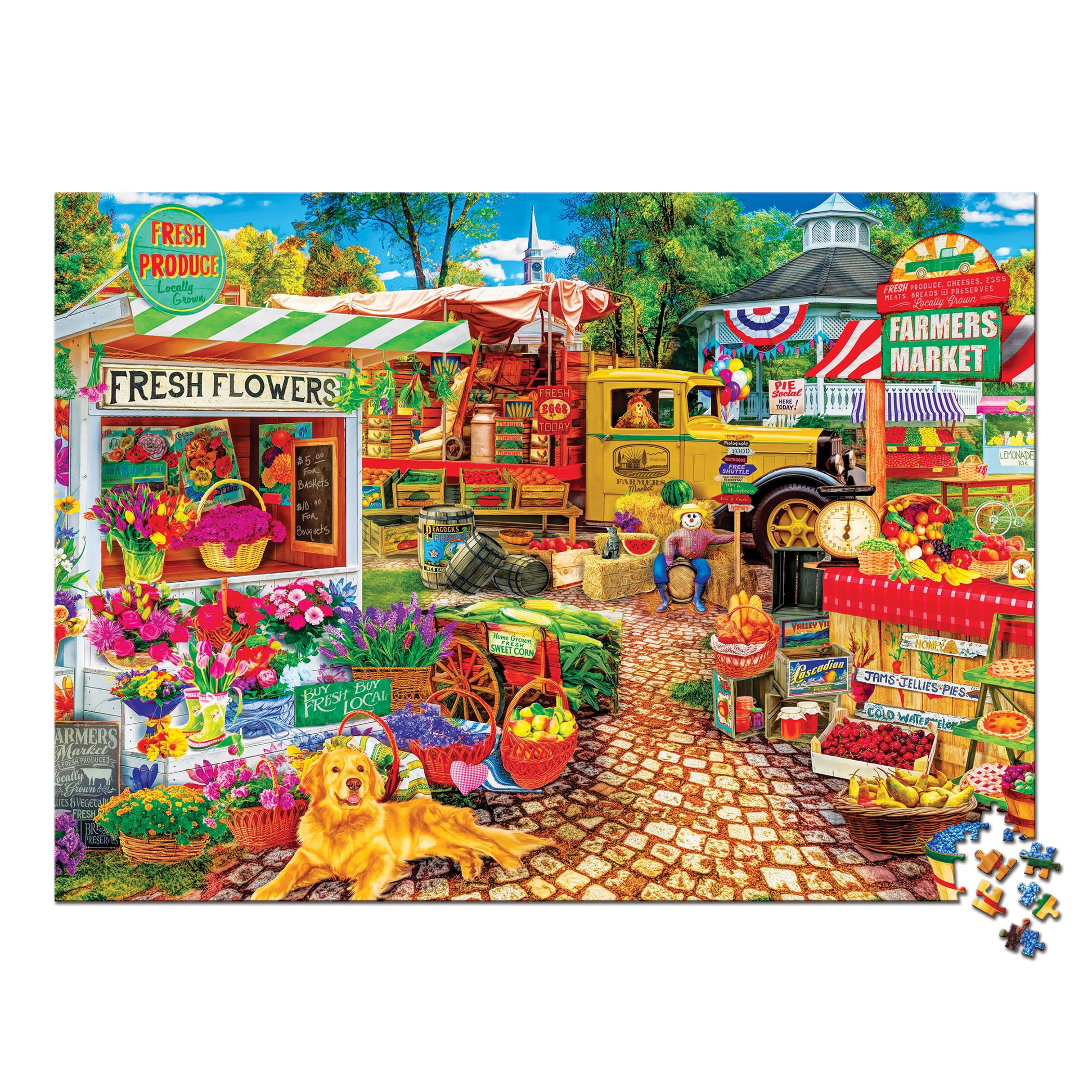 Times Square NY 750 PC Panoramic Puzzle Buffalo Games Six Feet Under for sale online 