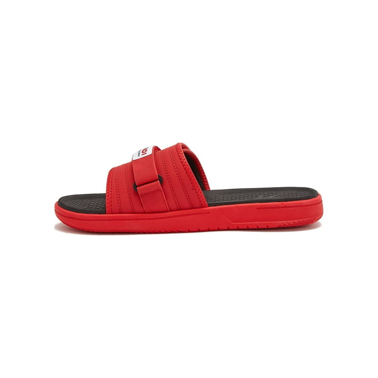 AND1 Men's Athletic Elevated Cushion Sport Slide Sandals 