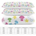 thumbnail image 2 of HAHDAXIA Shell Background Bedding Solid Comforter Set for All Seasons 3 Pieces(1 Comforter+2 Pillowcases) Soft Microfiber Bedding Set Full(79"x90"), 2 of 7