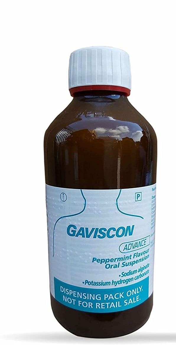 GAVISCON ADVANCE PEPPERMINT OIL 500ML