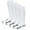 White, variant on Wranglers Men's Wellington Cushion Smooth Toe Tall Mid Calf Work Boot Socks 2 Pair Pack