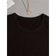 thumbnail image 3 of WITCH Letter Print T-shirt, Short Sleeve Crew Neck Casual Top For Summer & Spring, Women's Clothing, 3 of 6