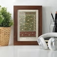 thumbnail image 6 of Nouveau Decorative VI - Framed Print w/glass - Chestnut, 6 of 8