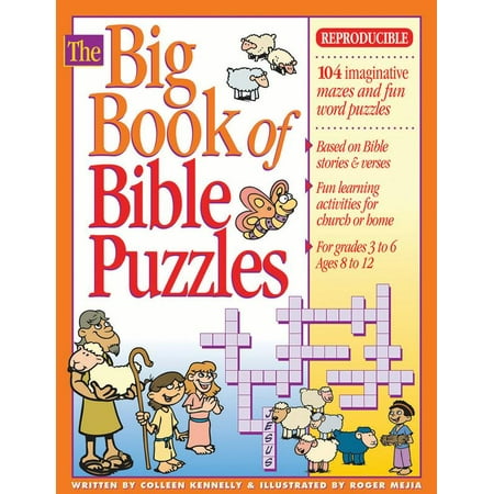 Big Books (Gospel Light): Big Book of Bible Puzzles: Reproducible, for Grades 3-6; 104 Word Puzzles, Mazes and Other Fun Stuff Based on Old and New Testament Stories and Verses (Paperback)