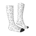 thumbnail image 3 of Picia Women Crew Soft Moisture-wicking Socks Sea Turtle Pattern Design Cotton Socks, One Size fit All, 3 of 9