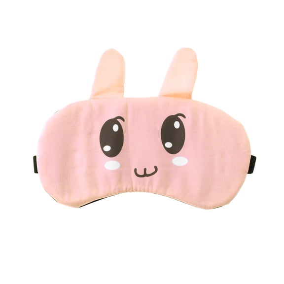 Unique Bargains Durable Funny Eye Mask for Comfortable Sleep in Pink Color