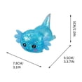 thumbnail image 2 of BingTong Axolotl Slow Rising Moldable Ball, Medium Axolotl Stress Ball, Soft Slow Rising Stress Relief Playthings, Sensory Fidget Playthingss For Anxiety D, 2 of 4
