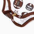 thumbnail image 4 of PatPat Baby Boy/Girl Playful Print 3pcs Rompers Set, 4 of 6