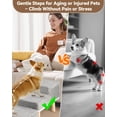 thumbnail image 2 of Rampa y otomana para perros HD de 2 en 1 - Escalones para sofá y cama baja, 2 of 8