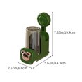 thumbnail image 5 of Space-Saving Suction Cup Toothbrush Organizer - Integrated Bathroom Wall Storage, 5 of 7