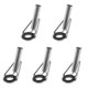 thumbnail image 1 of Anillo guía de caña de pescar 5 unids Casting Guía de caña de pescar Anillo Punta Top Fitting Rod pieza de construcción 0.55cm, 1 of 9