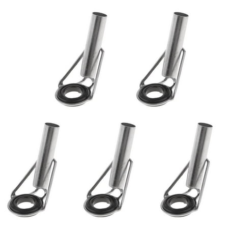 5pcs Casting Fishing Rod Tip Top Fitting Rod Building Part 0.55cm