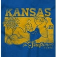 thumbnail image 2 of Popeye Kansas KS Local State Pride Zip Up Hoodie Men's Women's Brisco Brands M, 2 of 6