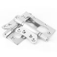 thumbnail image 2 of Heaveant Bisagra para Muebles, 2 uds., Acero Inoxidable, Puerta de Madera para el hogar, bisagra silenciosa, Accesorios de Hardware sin Necesidad de Ranuras, 2 of 5