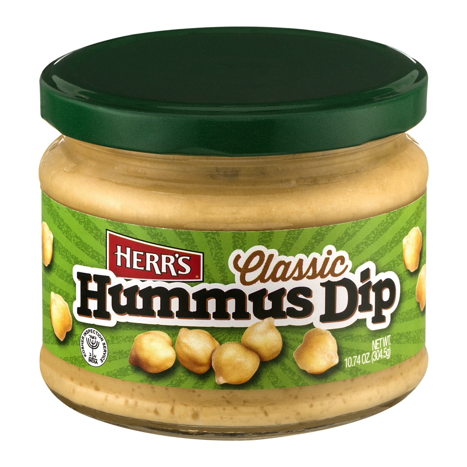 Herr's Classic Hummus Dip, 10.74 Oz.