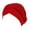 Red, variant on Women Turban Pre-Tied Bonnet Braid Turban African Head Wrap for Women Small Solid Color Soft Knotted Night Sleep Beanie Bonnet Chemo Hat Cover,Black