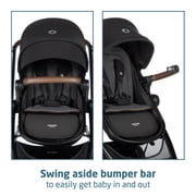 Maxi-Cosi Zelia² Luxe 5-in-1 Modular Travel System, New Hope Black