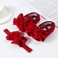thumbnail image 2 of Huowey Baby Shoes with Hair Band Fashion Soft Soled Toddler Shoes Versatile Dress Flower Shoes Toddler Shoes, 2 of 4