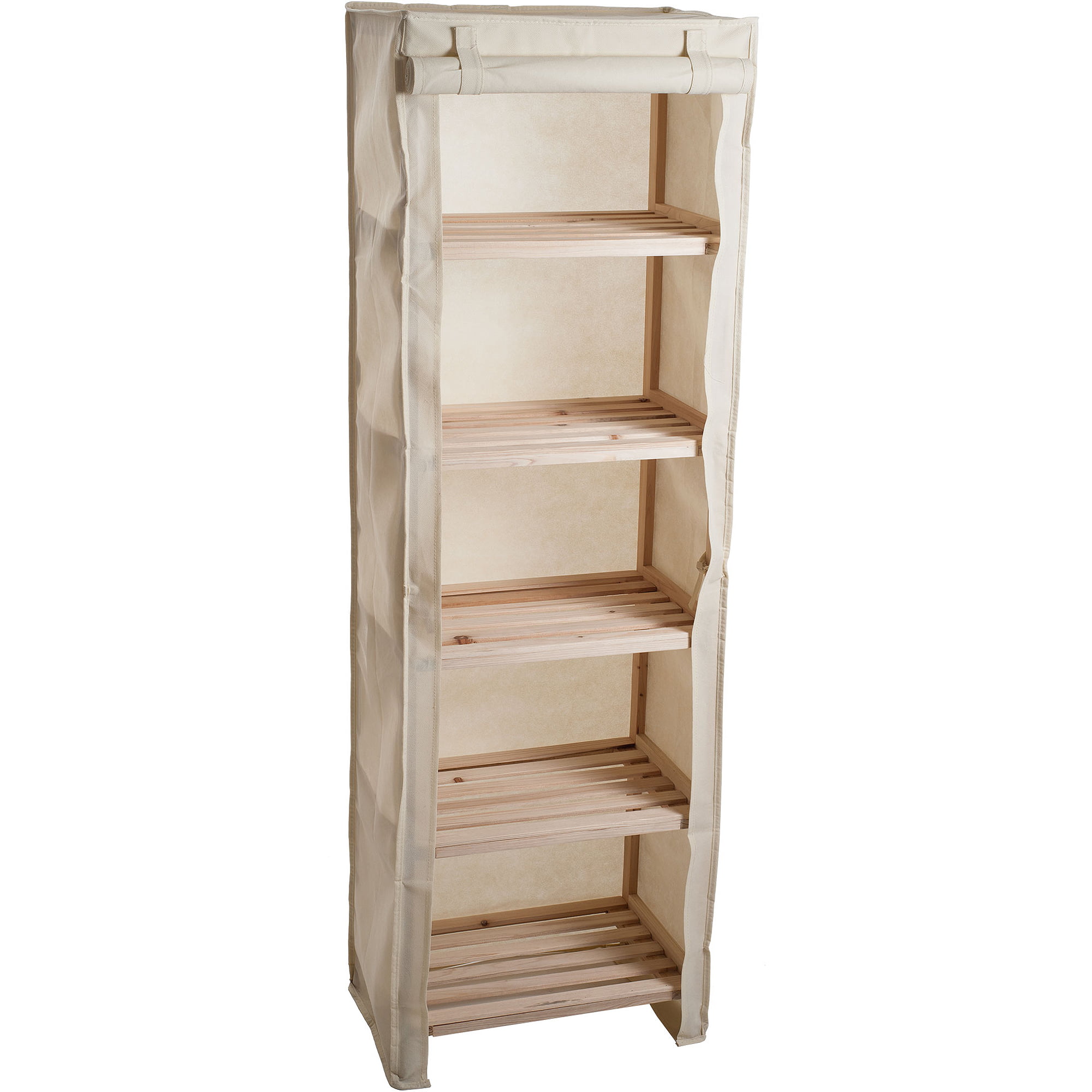 14.5 by 11.8 by 56-Inch Winsome Wood Terrace 3-Piece Storage Shelf/Bookcase