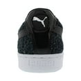 thumbnail image 3 of Puma Women's Suede Elemental Puma Black/Puma White Ankle-High Suede Fashion Sneaker - 6M, 3 of 5