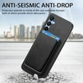 thumbnail image 6 of Dteck Case with Detachable Card Wallet for Samsung Galaxy A05S,Magnetic Leather 2 in 1 Removable Card Slot Wallet Case Shockproof Mag Safe Back Cover for Galaxy A05S,Black, 6 of 9
