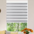 thumbnail image 1 of Persiana Enrollable para Ventana, Roller Blinds para Ventanas Impermeable Doble Capa Persiana Horizontal Moderna Privacidad Protección para Visión Noche Día, 1 of 4