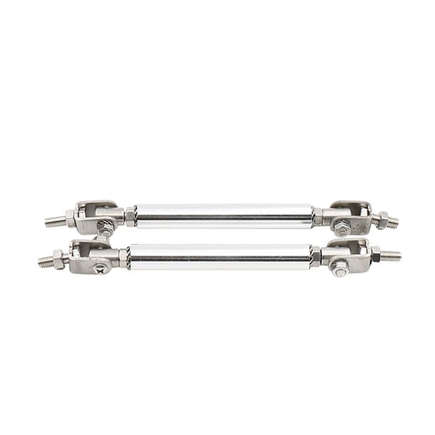 Riwesomey Un par de barras de labios delanteras para automóviles, modificación decorativa, barra de labios de parachoques, fácil de instalar, barra Vehículos, repuestos y accesorios Mis No.2