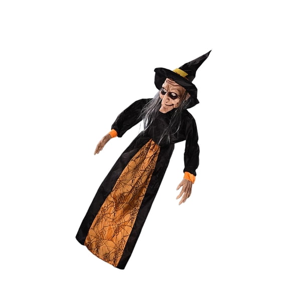 Muñeco de Terror Realista Cateissary para Decoración de Halloween Negro HA068085-01