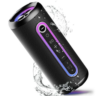 Blackweb Rugged Stereo Bluetooth Speaker, IPX5 Splash Proof Rating