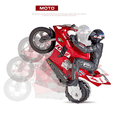 thumbnail image 3 of 1/6 Scale Two-Wheel Self-Balancing RC Motorcycle , 2.4G Dual-Motor Electric RC Drit Bike with Six-Axis Gyroscope for Hobbyist, 3 of 7
