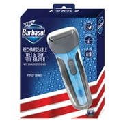 Barbasol Men's Rechargeable Wet/Dry Foil Shaver with Pop-up Trimmer
