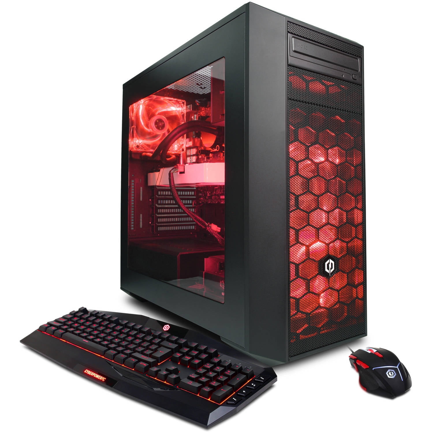 CYBERPOWERPC Gamer Xtreme Liquid Cool GLC4200W Gaming Desktop PC with Intel Core i7-7700K Processor, 16GB Memory, 2TB... by CyberPowerPC