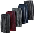 thumbnail image 1 of Essential Elements 3 or 5 Pack: Men's Active Quick-Dry Lightweight Workout Gym Basketball Shorts with Pockets, 1 of 7