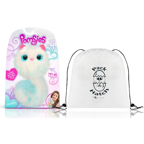 Pomsies Patches Snowball w/ Exclusive Pack a Hatch - Walmart.com - Walmart.com