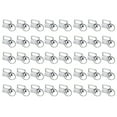 thumbnail image 1 of 40 Uds. Clips de cola de 25mm llavero Hardware llavero Fob muñequera Hardware con llavero, 1 of 5