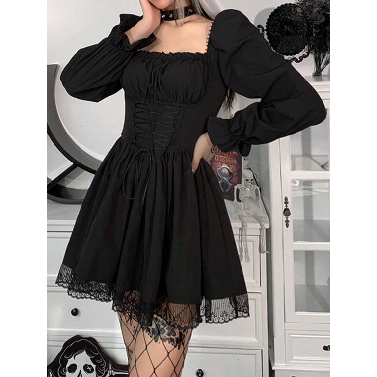 halloween costumes with a black mini dress 20 Best Little Black Dress Halloween Costume Ideas 2023