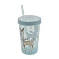 thumbnail image 2 of HOLIDAY TIME REINDEER DESIGN PLASTIC TUMBLER, 2 of 3