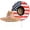 American Flag, variant on Fabric Pattern Print Straw Sunhat Men & Women, Lifeguard Hat, Beach, Swim, Cruise, Paddle Board, Boat, Fishing, Fits All