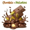 thumbnail image 3 of Milk Chocolate Covered Pistachios by It's Delish, 12 OZ Bag  Milk Chocolate Coated Dipped Candy Nuts Bulk Pistachio Chocolates Sweet & Crunchy Nut Snack  Kosher Dairy, 3 of 8