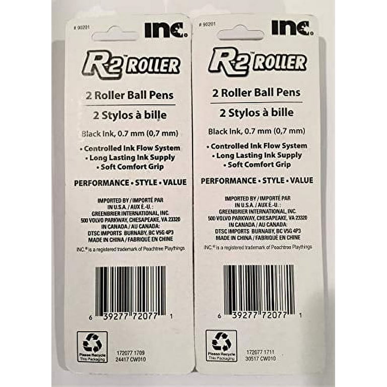 Inc. R-2 Roller Ball Pens (4 Count) - Walmart.com Inc. R-2 Roller Ball Pens (4 Count) - Walmart.com