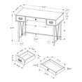 thumbnail image 2 of Monarch Specialties Inc Monarch Specialties Computer Desk, 2 of 3